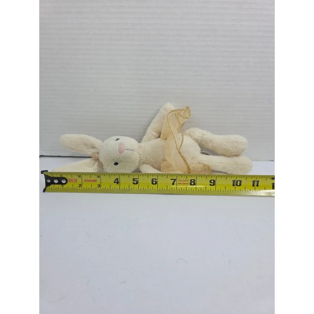 Jellycat Arabesque Bunny Ballerina Plush Cream Gold Tutu Stuffed Animal‎ 11